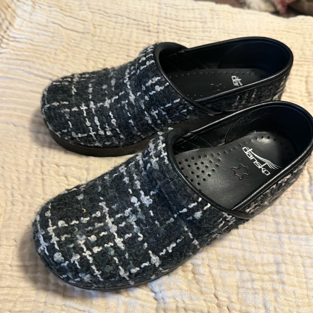 Dansko textured clogs